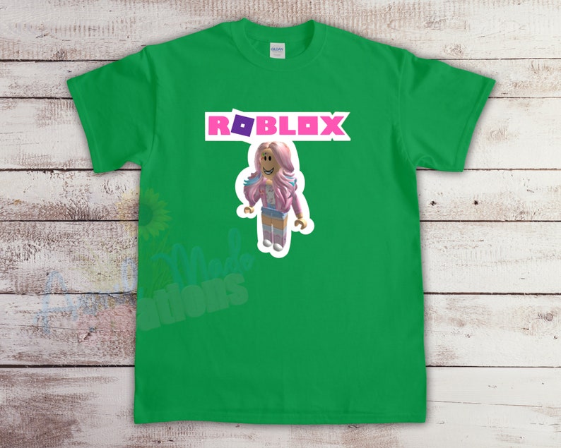 Camiseta Roblox para niña camiseta de Roblox para niños | Etsy