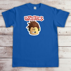 Kids Roblox T Shirt Boys Girls Tee Roblox T Shirt Top Gamer Etsy - roblox butler shirt