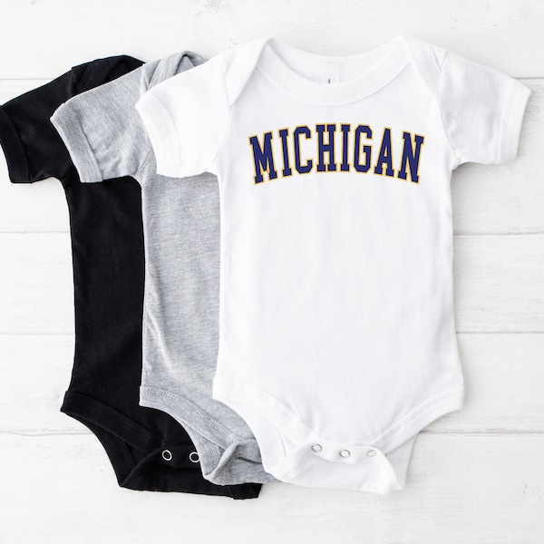 Michigan Baby Etsy