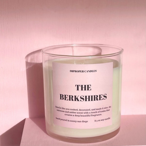 The Berkshires Candle | Ultimate Girl’s Trip | Blue Stone Manor | | RHONY | Gifts For Her | Real Housewives | Real Housewives Gifts
