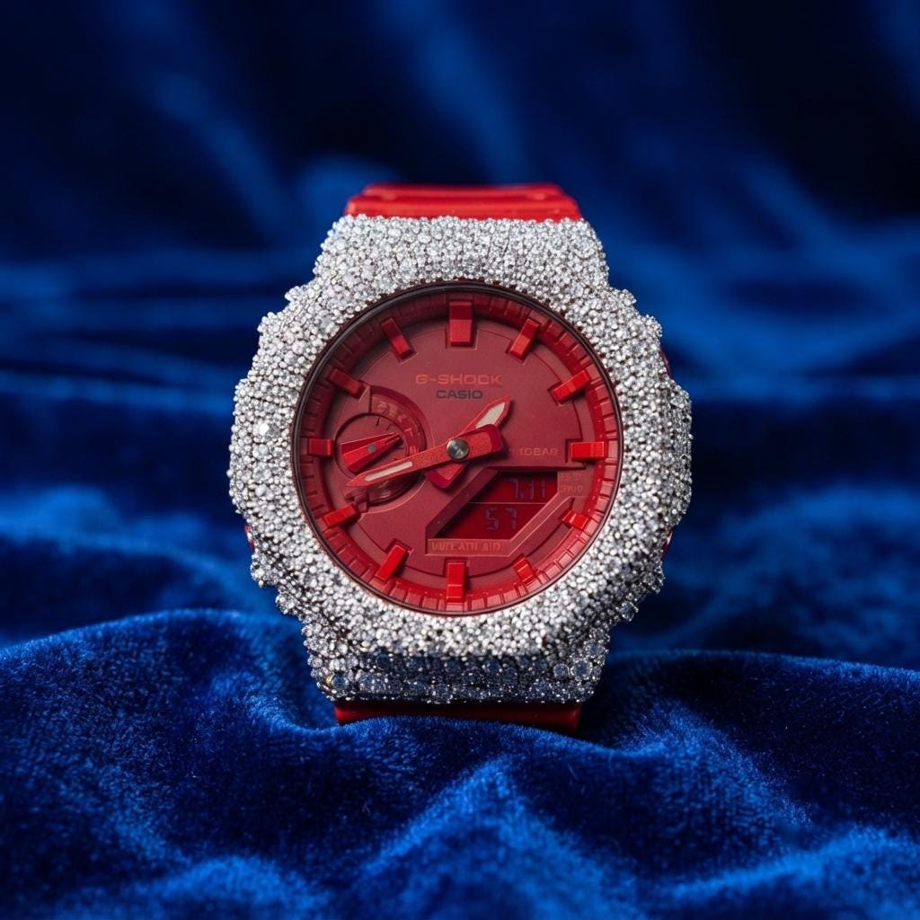 Bustdown dial watch - Etsy 日本