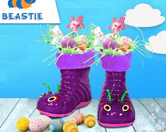 Waterproof Rain Boots for Little Kids Girls Boys and Toddlers - FREE Travel Bag - Ready to Ship