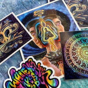 Visionary Art Sticker Pack Bundle