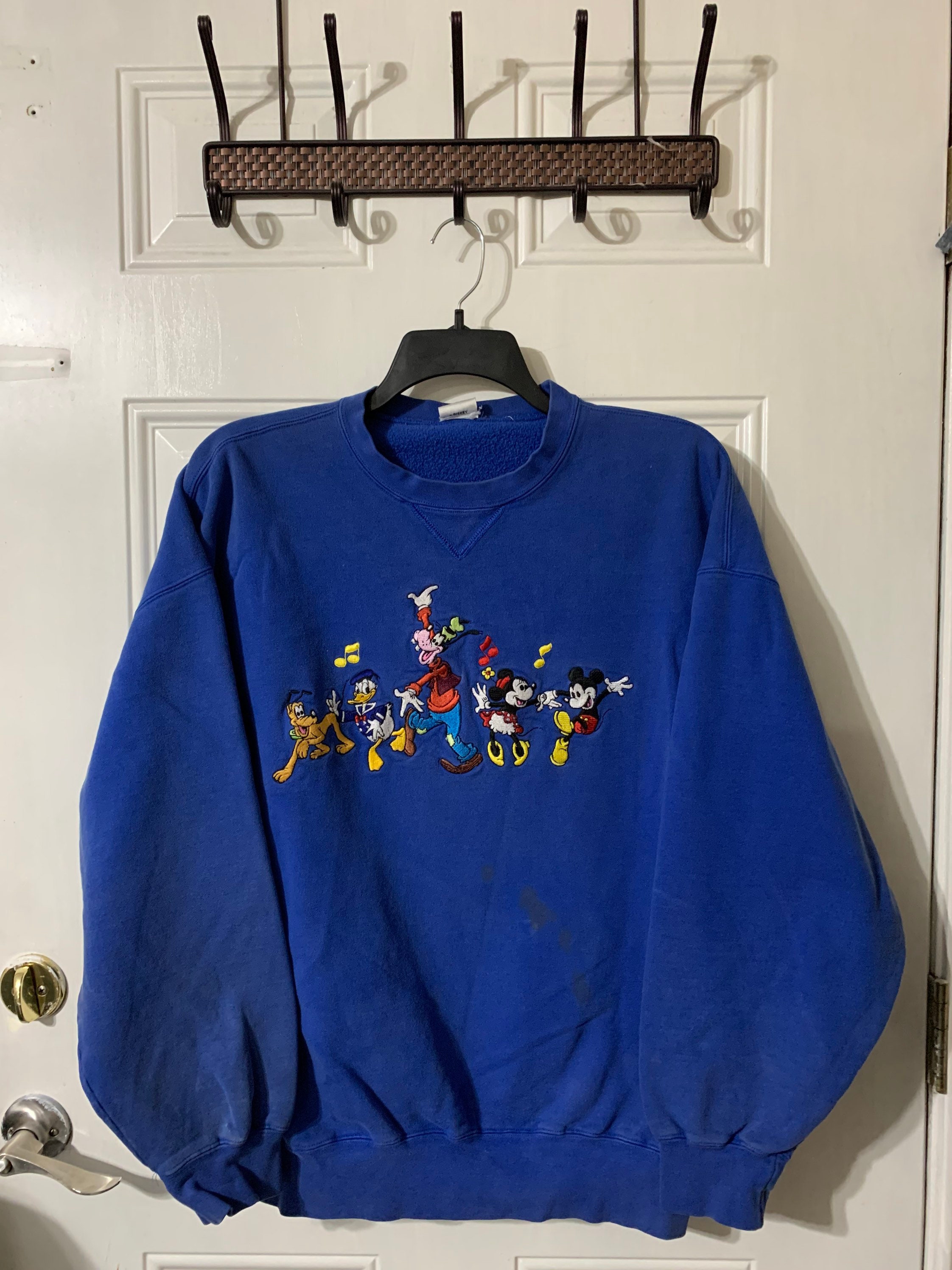 Vintage Mickey and friends sweatshirt size XL. | Etsy