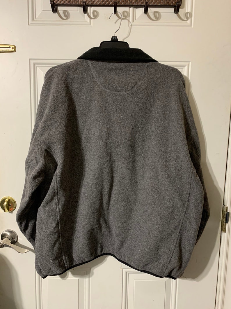 Vintage Chaps quarter zip fleece sweatshirt.