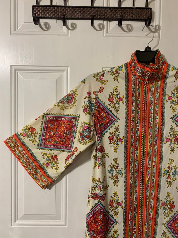 Vintage Lounge dress, vintage Robe size M/L.