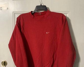 nike rare 90s embroidered sweatshirt