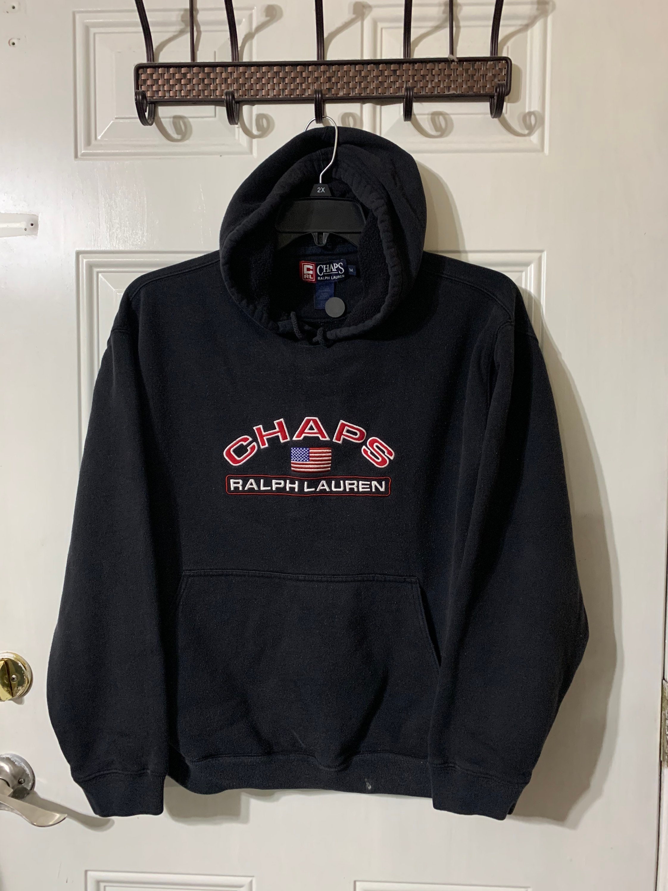 Vintage 90s Chaps mens hoodie size Medium. | Etsy