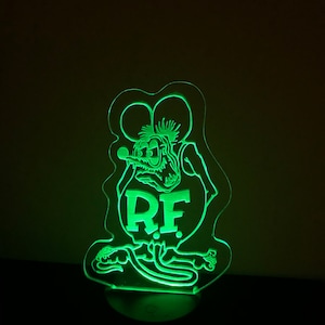 Rat Fink Lamp - Etsy