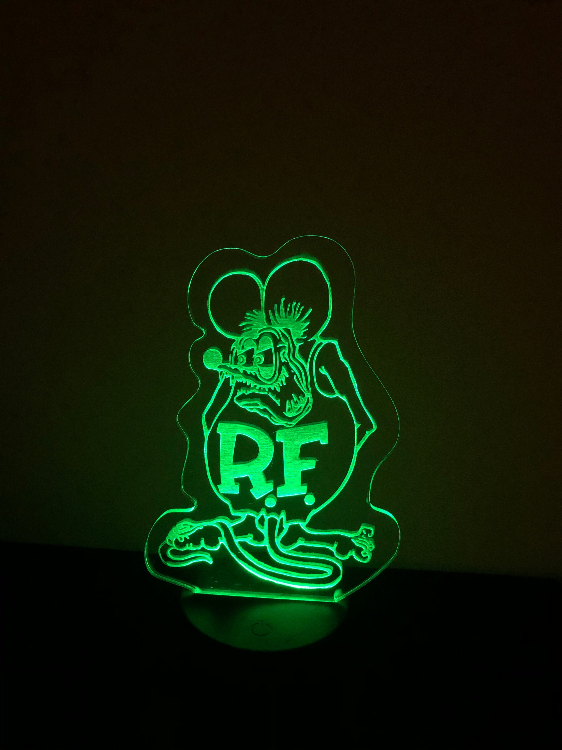 Rat Fink Lamp - Etsy