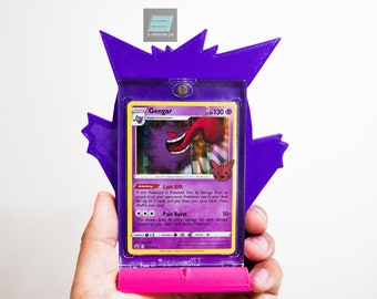 Pokemon TCG Card Stand - Ghost Style - 3D Printed