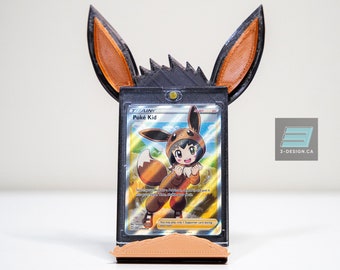 Eevee Style Card Stand - Pokemon TCG - PSA / BGS / Slabs / OneTouch 35PT