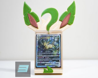 Pokemon TCG Card Stand  -  Leafeon Style PSA / BGS / Slabs / OneTouch 23PT