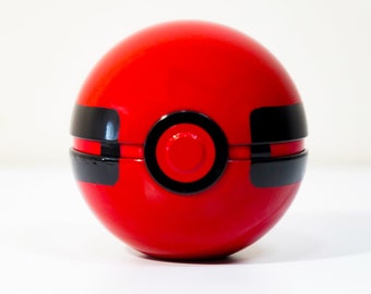 CHERISH Ball Pokémon Poke Ball Tin Card Display *Upcycled 3D Printed, Hand Painted, Designed