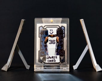 Sports & Trading Card Wall Display / Stands with Magnet for One Touch Cases