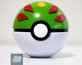 Friend Ball Pokémon Poke Ball Tin Card Display *Upcycled* 3D Printed, Hand Painted, Designed