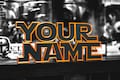CUSTOMIZED Star Wars Inspired 3D Name Font - Collection, Gift, Streaming, Mancave, Bedroom Door