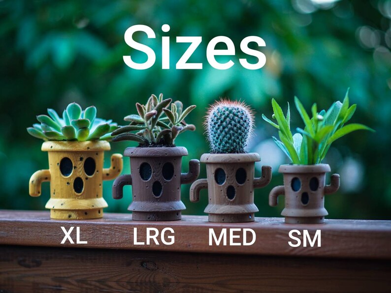 Animal Crossing Gyriod Lloid Planter Pot new Sizes Colors | Etsy Canada