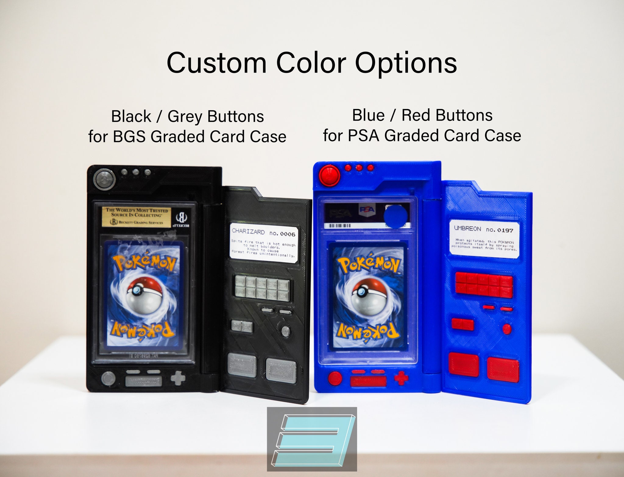 custom graded card case Black Graded Card Case (Large)