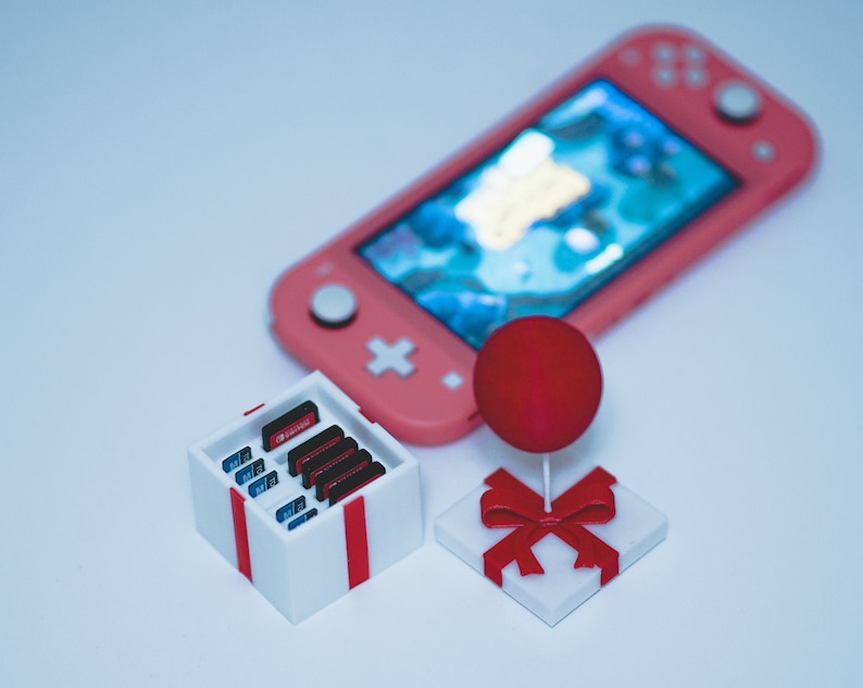 Animal Crossing Balloon Present Box Nintendo Game Case | Etsy