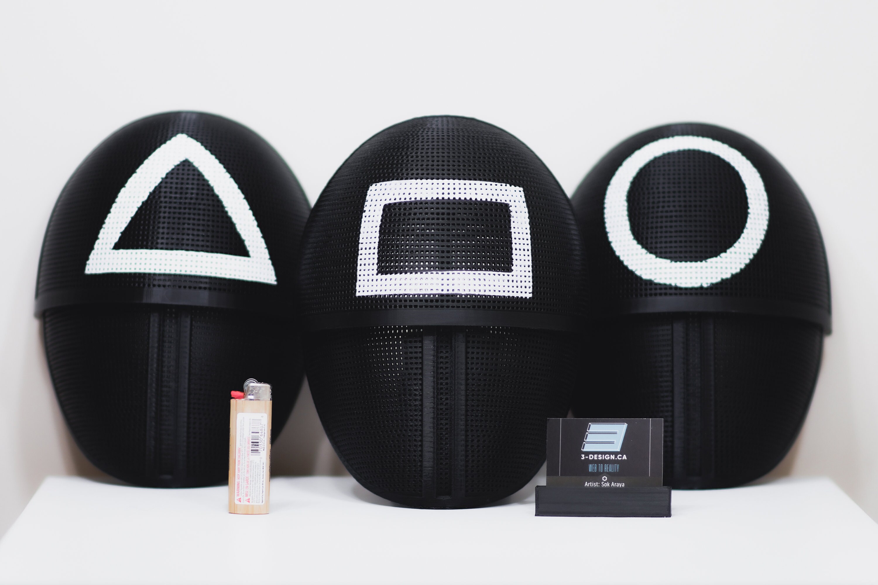 Squid Game Mask Soldier Mask FAST Dispatch 3D Printed Etsy