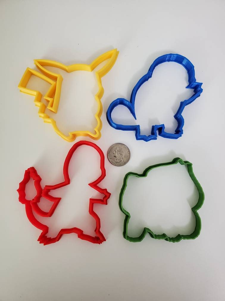 Cookie Cutter by 3dforme, Eevee Cake Fondant Frame Mold for Buscuit