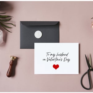 Imprimable sur ma carte de Saint-Valentin de mari