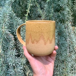 Forest mug made to order Ochre