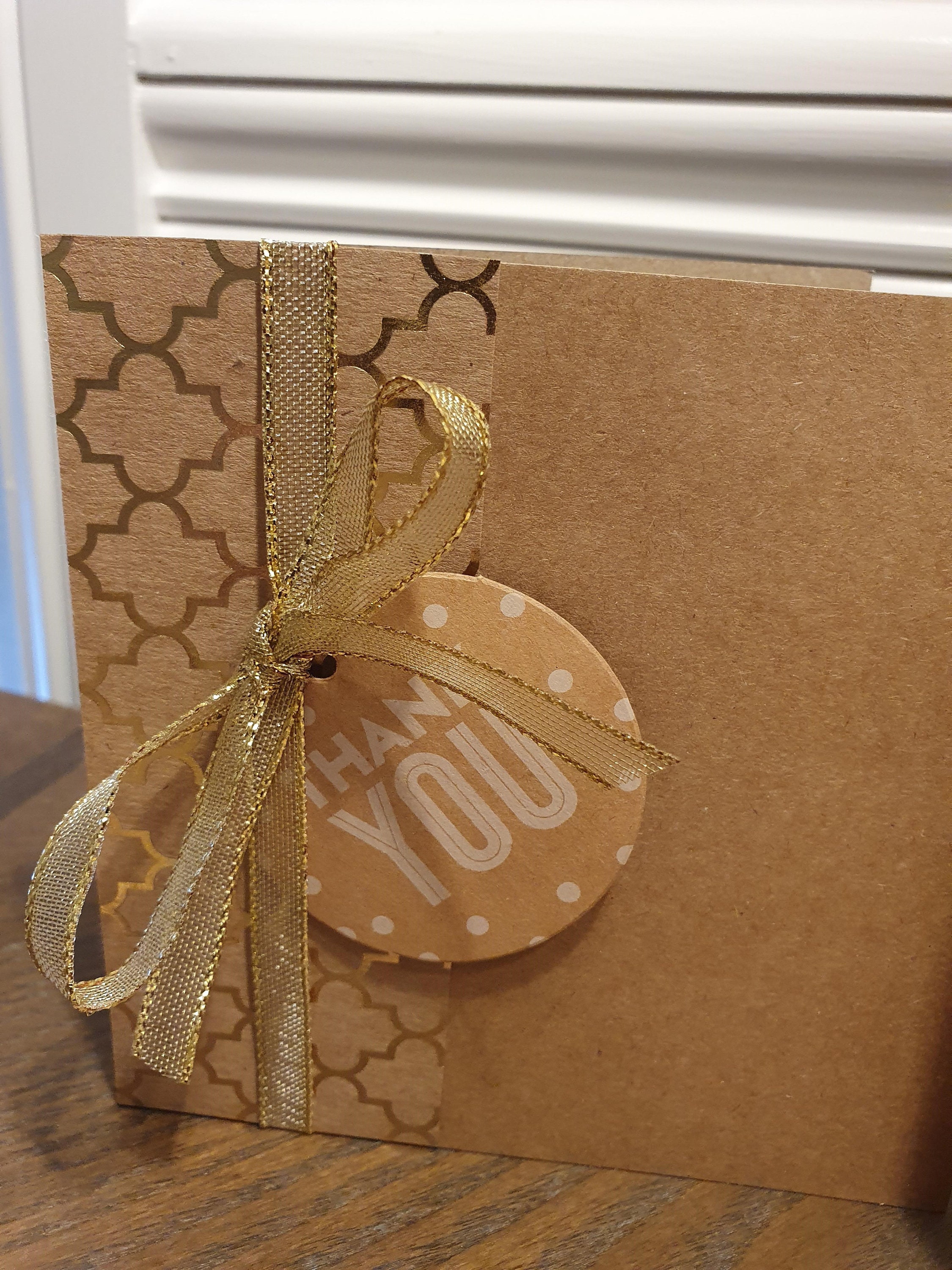 Handmade Thankyou Cards Set of 6 Etsy UK