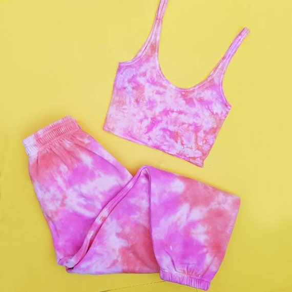 Tie Dye Co Ord Festival Clothing Women 