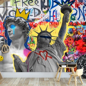 Custom Graffiti Or Street Art Canvas | Unplugged Graffiti Art
