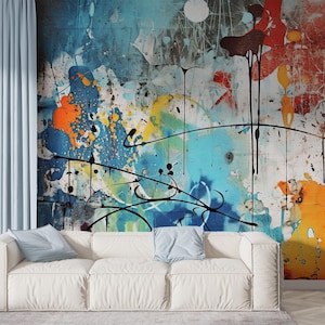 Gravure Abstraite Argentée Art Mural Contemporain - Aquatinte