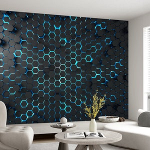 Hexagon Wall Art: - Up Etsy 50% Off to