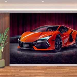 Carta da parati per bambini con auto, carta da parati con uomo, carta da parati con auto sportiva, carta da parati con supercar per adolescenti, stampa carta da parati con dimensioni personalizzate