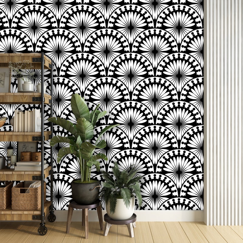 Black And White Design Wall Paper