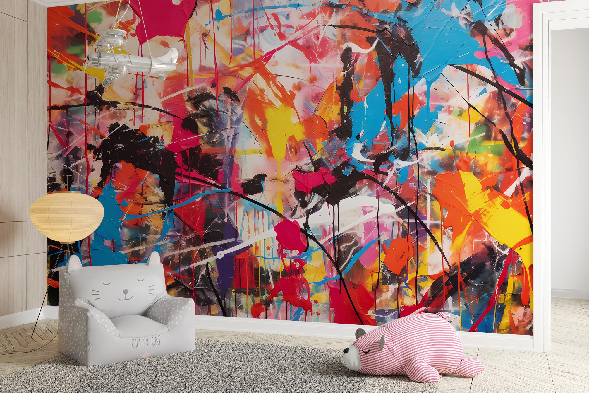 ストリートグラフィティ壁画＆壁紙 アーバンストリートアート