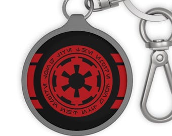 Empire Keyring, Sith Keychain, Aurebesh