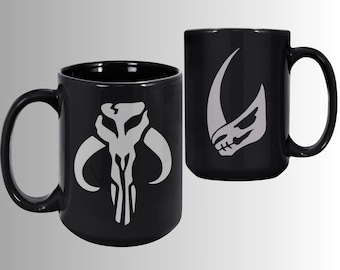 Mythosaur Mudhorn Mug 15oz, The Mandalorian Mug, Mythosaur Mug, This Is The Way, Mandalorian Gifts, Mando Coffee Cup