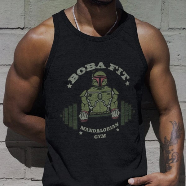Boba Fit Tank Top, Boba Fit shirt, Gym Shirt, Workout Shirt, Boba Fit Tank Shirt, Men's Workout Shirt, Women's Exercise Shirt