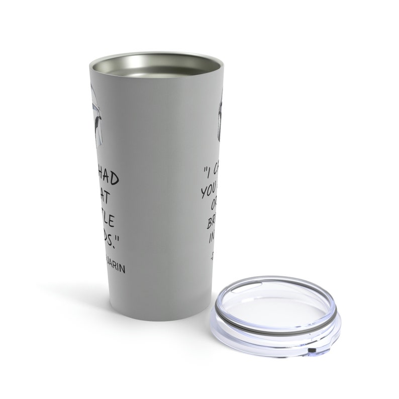 Mandalorian Quote Tumbler, Din Djarin Quotes, The Mandalorian Tumbler, You Had Me At Battle Droids, This is the Way Mandalorian Travel Mug image 4