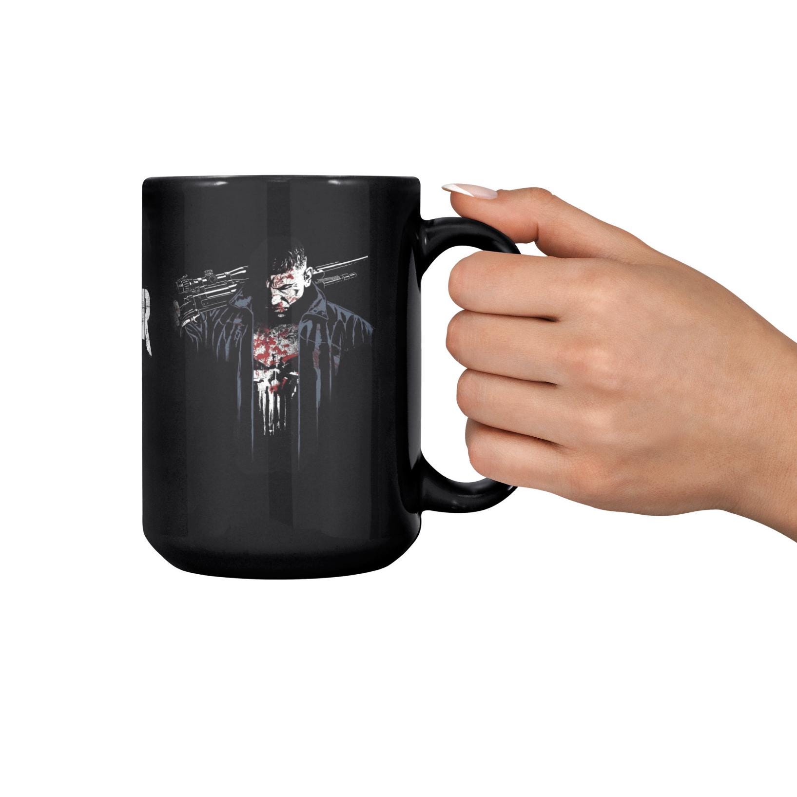 The Punisher Mug 15oz, Punisher Skull, Frank Castle, the Punisher Coffee Cup  - Etsy