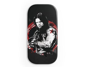 Winter Soldier Phone Grip/Stand, Bucky Barnes, Sebastian Stan Phone Accessory