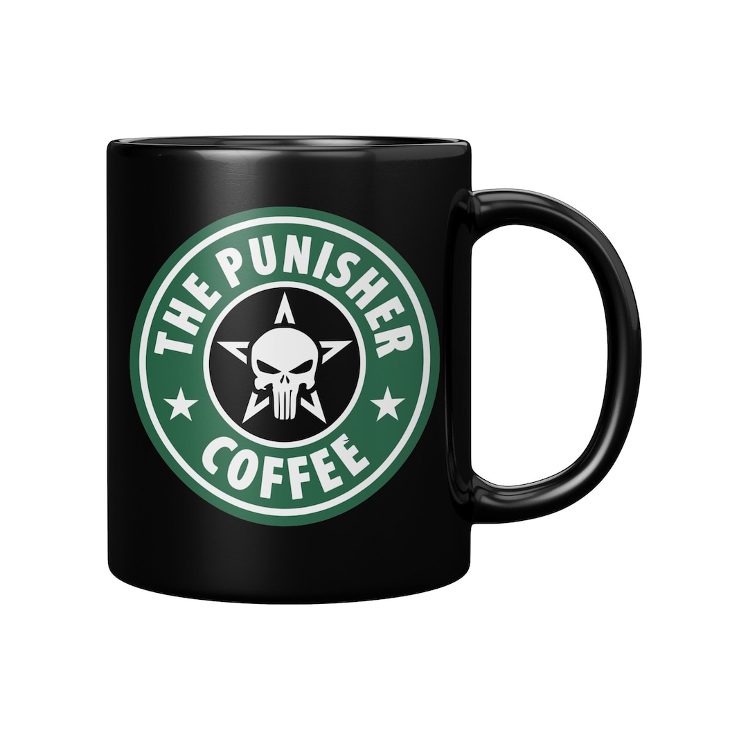 The Punisher Coffee 11oz Mug, Punisher Mug, Frank Castle Coffee Mug,  Punisher Skull - Etsy