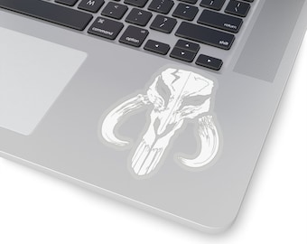 Grunge Mythosaur Skull Sticker, The Mandalorian Sticker, This Is The Way, 2/3/4/6 inch, Mythosaur Sticker, Laptop sticker, Journal Sticker