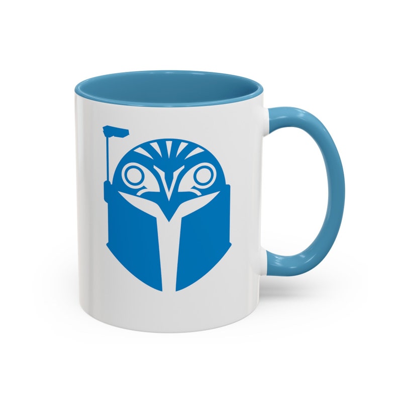 Bo-Katan Mug, The Mandalorian, Bo-Katan Kryze Coffee Mug, Bo Katan Helmet Mug, Mandalorian Gift, Bo-Katan Gift, This Is The Way, Dark Saber image 3