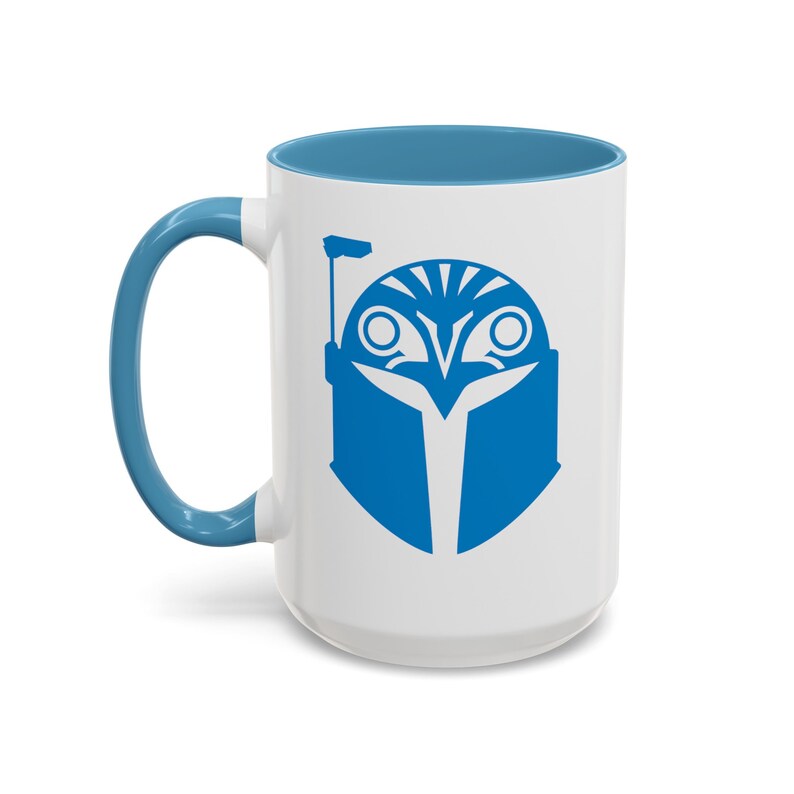 Bo-Katan Mug, The Mandalorian, Bo-Katan Kryze Coffee Mug, Bo Katan Helmet Mug, Mandalorian Gift, Bo-Katan Gift, This Is The Way, Dark Saber image 2