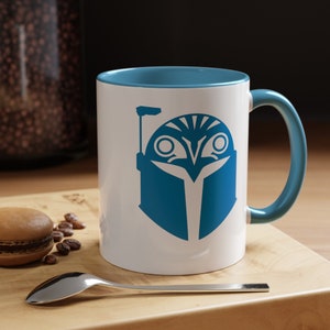 Bo-Katan Mug, The Mandalorian, Bo-Katan Kryze Coffee Mug, Bo Katan Helmet Mug, Mandalorian Gift, Bo-Katan Gift, This Is The Way, Dark Saber image 4