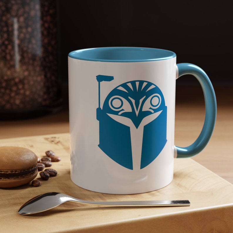 Bo-Katan Mug, The Mandalorian, Bo-Katan Kryze Coffee Mug, Bo Katan Helmet Mug, Mandalorian Gift, Bo-Katan Gift, This Is The Way, Dark Saber image 4