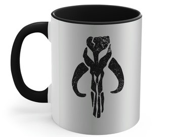 Mandalorian Mug, Mythosaur Mug, This Is The Way Coffee Mug, The Mandalorian, Mythosaur Skull Mug, Galaxy's Edge, Mandalorian Gift,Din Djarin