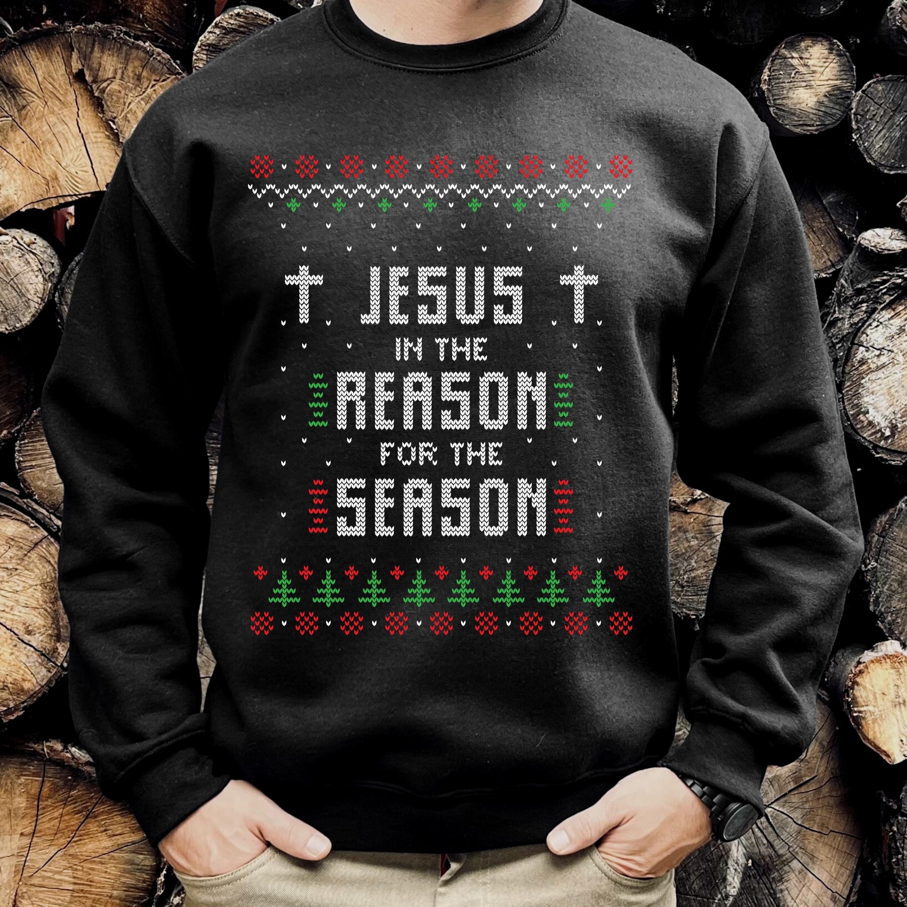 Jesus Christmas Hoodie Jesus Christmas Hoodie